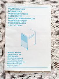 Deumidificatore Pinguino De Longhi 