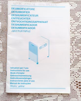 Deumidificatore Pinguino De Longhi 
