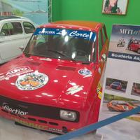 Fiat 128 rallye storica slalom cronoscalate salita