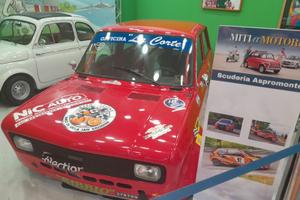 Fiat 128 rallye storica slalom cronoscalate salita