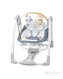 Altalena portatile swing 'n go chambray grigia 