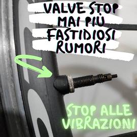 Kit antivibrazione per foro valvola camera d'aria