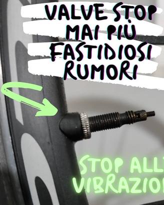 Kit antivibrazione per foro valvola camera d'aria