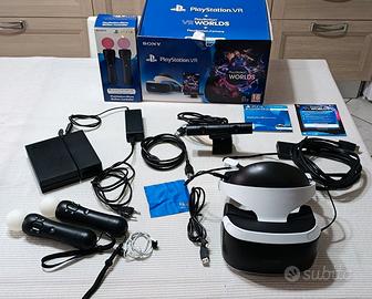 PlayStation VR con fotocamera+2 controller ps.move