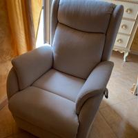 Poltrona relax beige