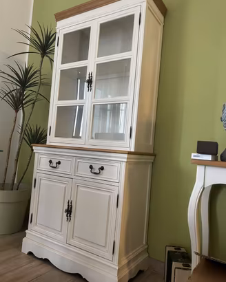Vetrinetta Maisons du Monde linea Provence, bianca