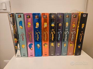 Simpson Dvd da collezione stagione da 1 a 10
