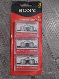 micro cassette Sony nuove 