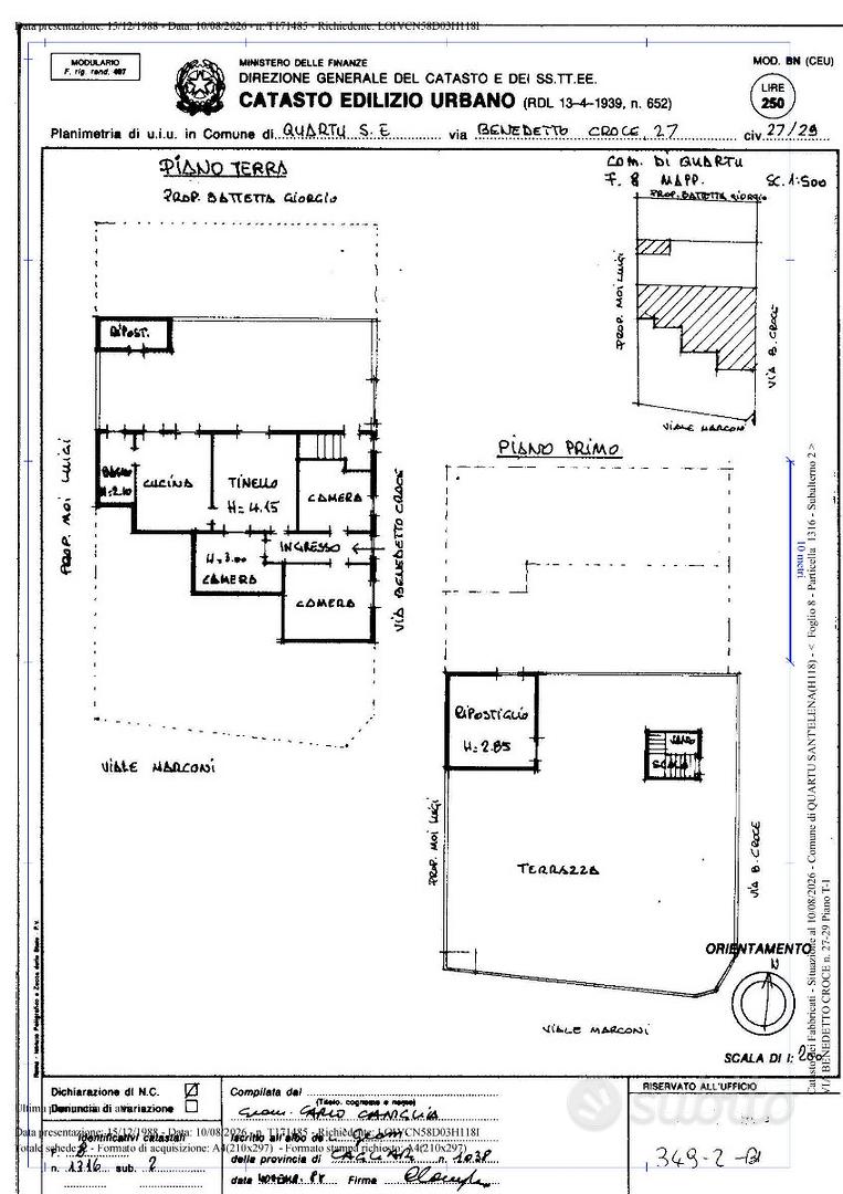 Quartu Sant'Elena Terreno Edificabile di 362 mq - Altro