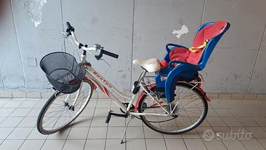 Bici unisex + seggiolone 