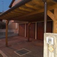 Tettoia auto: Acciaio Zincato/Legno - Bonus 50%