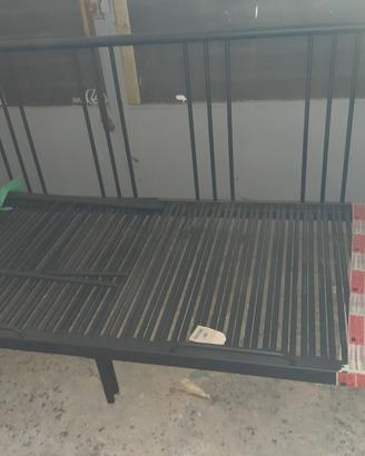 Struttura metallica divano/letto