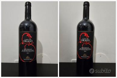 2 Brunello Campo del Drago 2015 e 2016