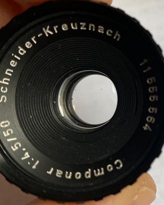 Ottica  ingranditore Schneider Componar 1:4,5/50