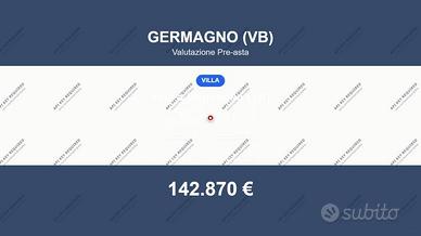 Immobile in asta di 180 m² con box auto a Germagno