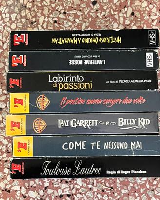 VHS Film vari .7 videocassette