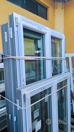 Serramenti portafinestra, finestra in PVC e varie