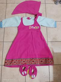 costume carnevale Masha di Masha e orso
