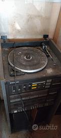 Stereo Vintage '80 Schneider + Giradischi e Casse