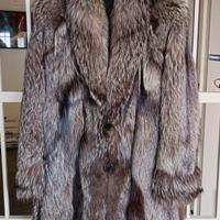 Pelliccia di Lince argentata