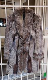 Pelliccia di Lince argentata