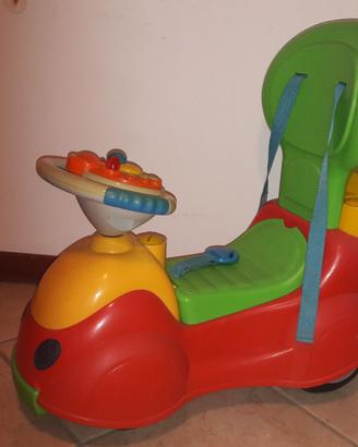 Macchina Chicco 4 in 1, cavalcabile, trainabile