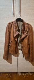 giacca vera pelle donna taglia XS