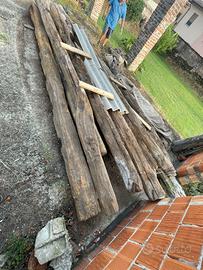 Travi e travetti casa e cascinale