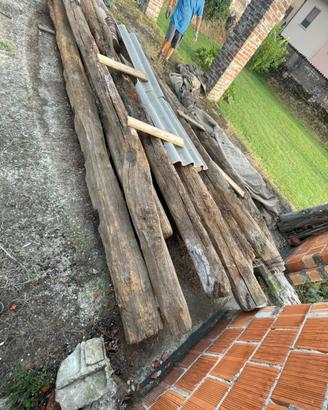Travi e travetti casa e cascinale