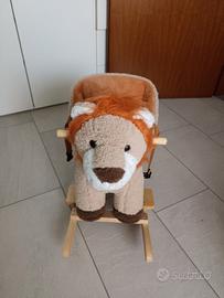 dondolo peluche leone
