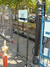 Specchiera in ferro battuto