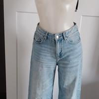  Jeans Terranova Wide Leg - Azzurro Chiaro - Tagli