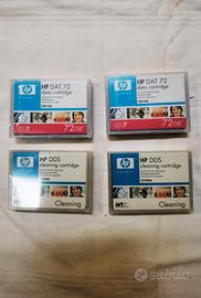 Cartucce HP DAT 72 GB e HP DDS