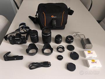 Olympus OM-D E-M10 Mark II Kit completo