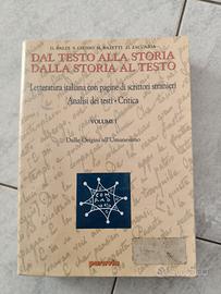 Libro di Testo di Letteratura Italiana 