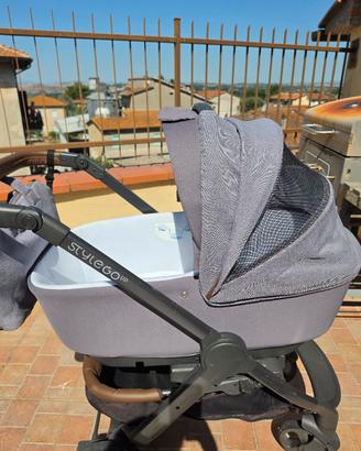 Passeggino Chicco StyleGo  Trio completo come nuov