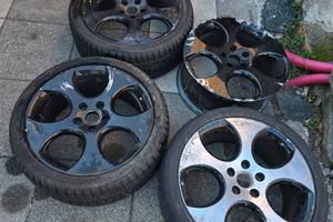 cerchi detroit  e gomme golf