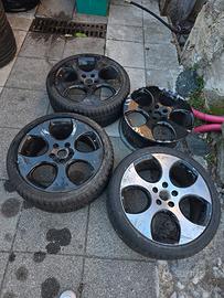 cerchi detroit  e gomme golf