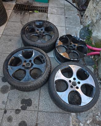 cerchi detroit  e gomme golf