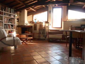 Attico bilocale, quarto piano, Terrazza 20 mq