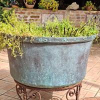 Calderone in rame anni 30