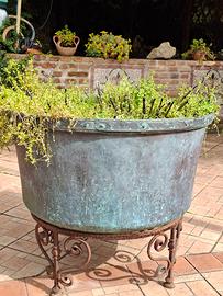 Calderone in rame anni 30