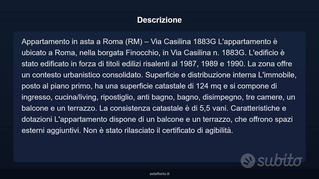 Appartamento – RM - Vista 3