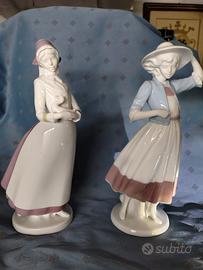 figurine in porcellana