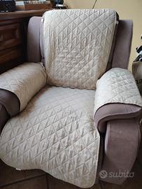Poltrona reclinabile  con meccanismo elettrico 