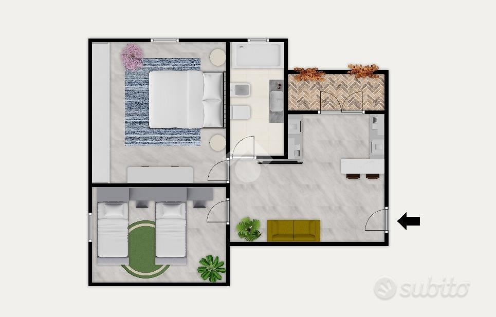 Appartamento – Roma, Tor Sapienza - Vista 3