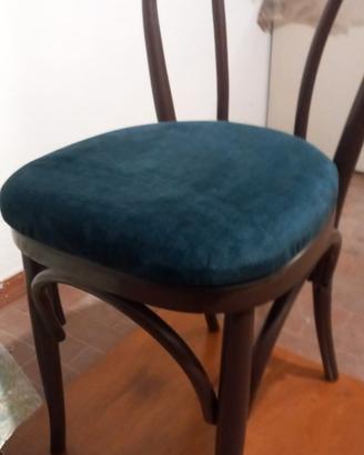 set di sedie thonet in legno vintage