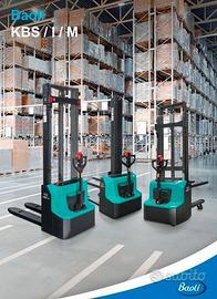 Transpallet elettrico a colonna 12 quintali nuovi