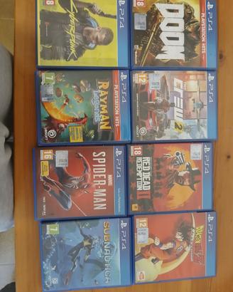 Lotto videogichi ps4