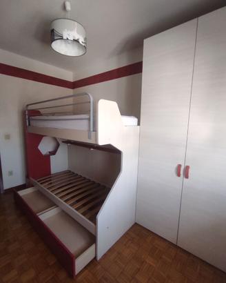 Cameretta ZG Mobili Due Letti a Castelo